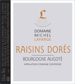 2018 Bourgogne Aligoté, Raisons Dorés, Domaine Michel Lafarge